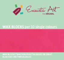 Encaustic Art wax - (37) neonroze doosje 10 st. 