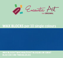 Encaustic Art wax - (41) neonblauw doosje 10 st. 