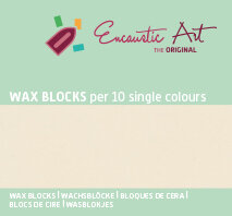 Encaustic Art wax - (35) pastel cr&egrave;me doosje 10 st. 